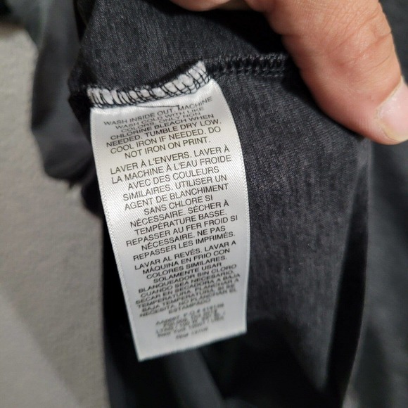 Adidas Shirt Boys Extra Large Gray Logo Graphic Print Tee Sportswear Normcore - Picture 9 of 10